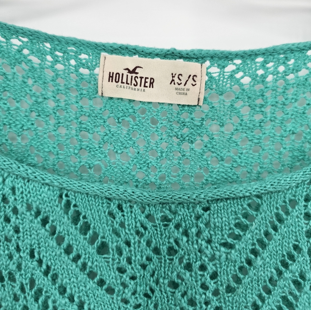 Hollister SS Knit Top Oversized (Fits XS - M)